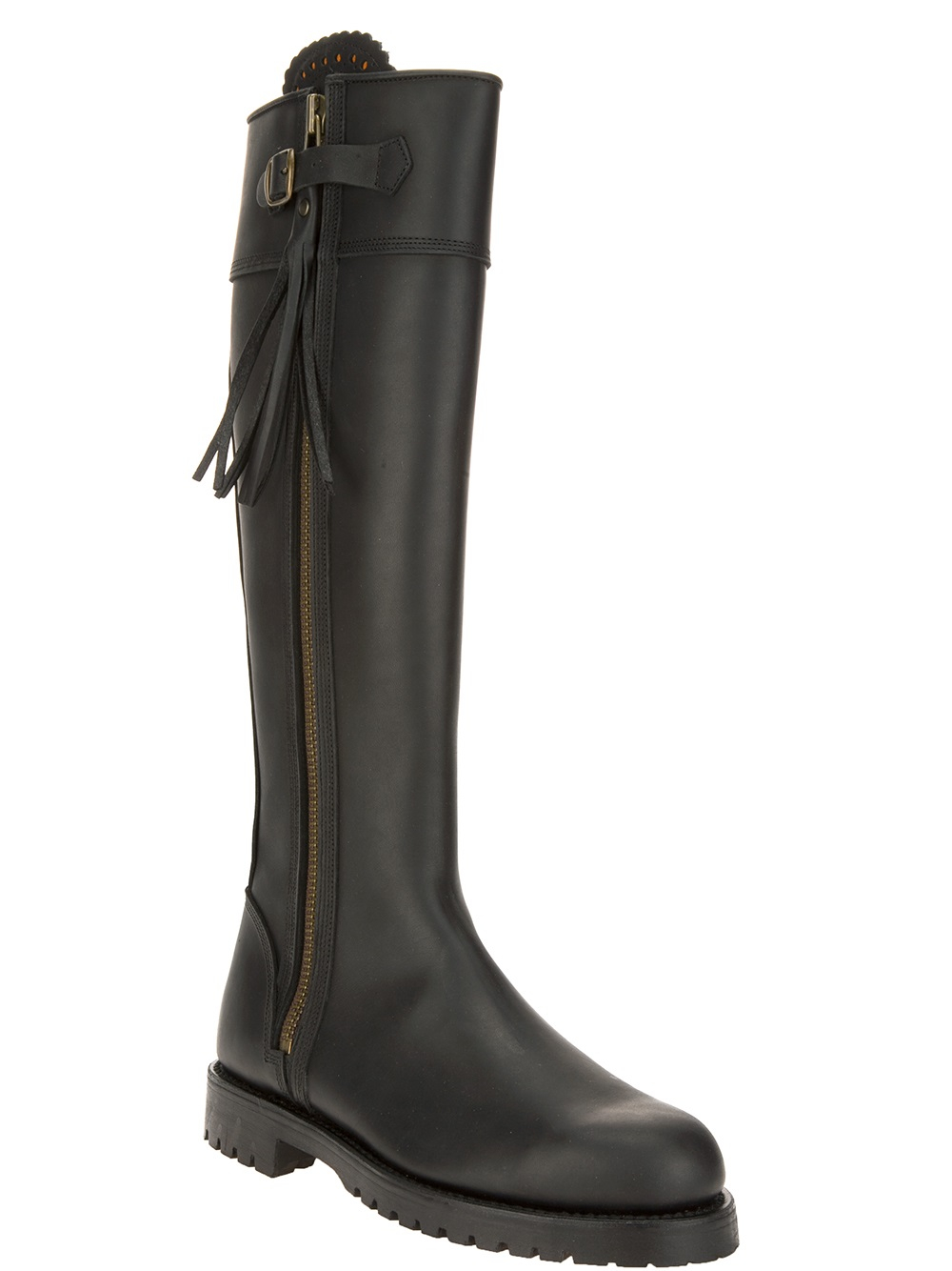 penelope chilvers mid calf tassel boot