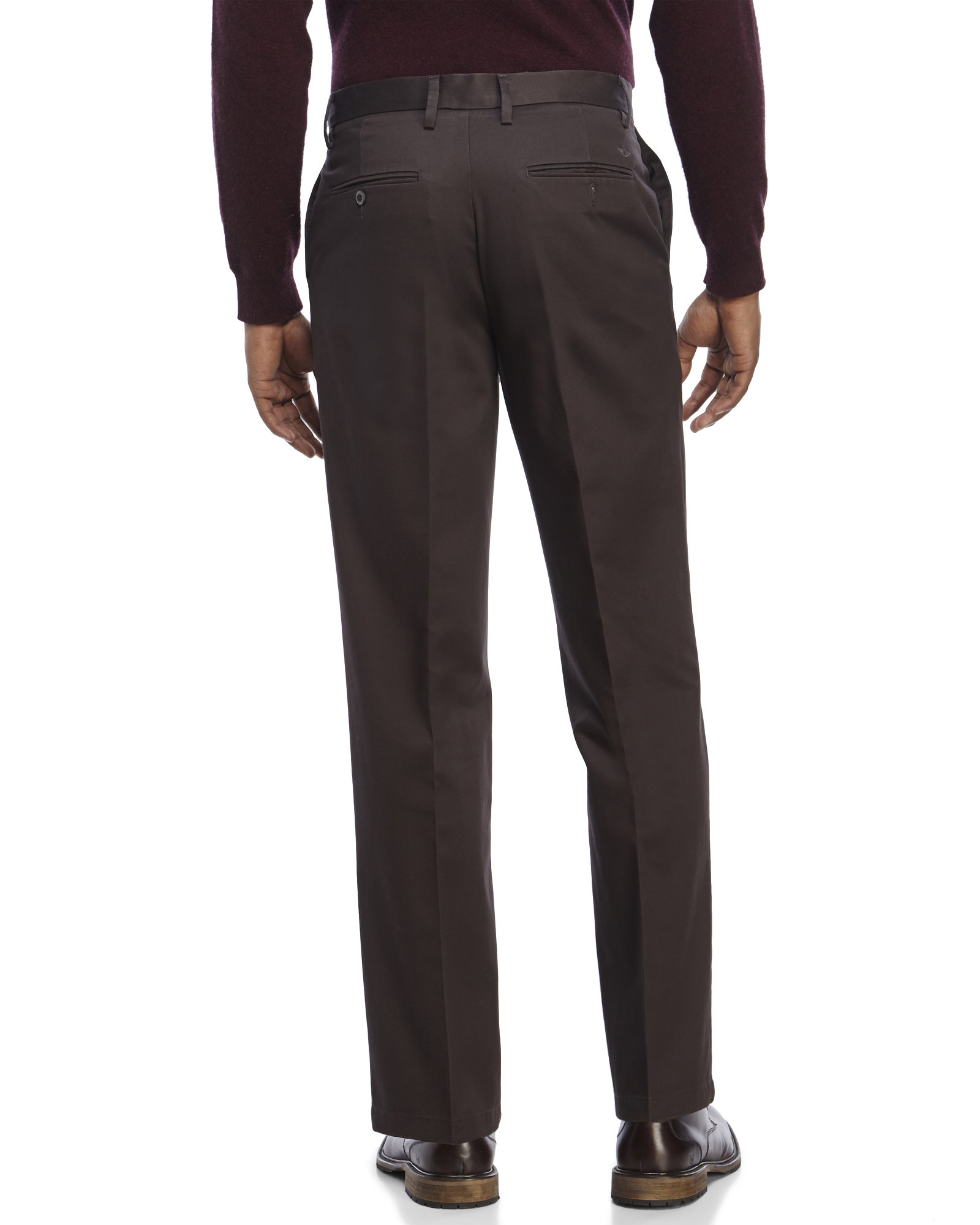 mens dark brown khaki pants