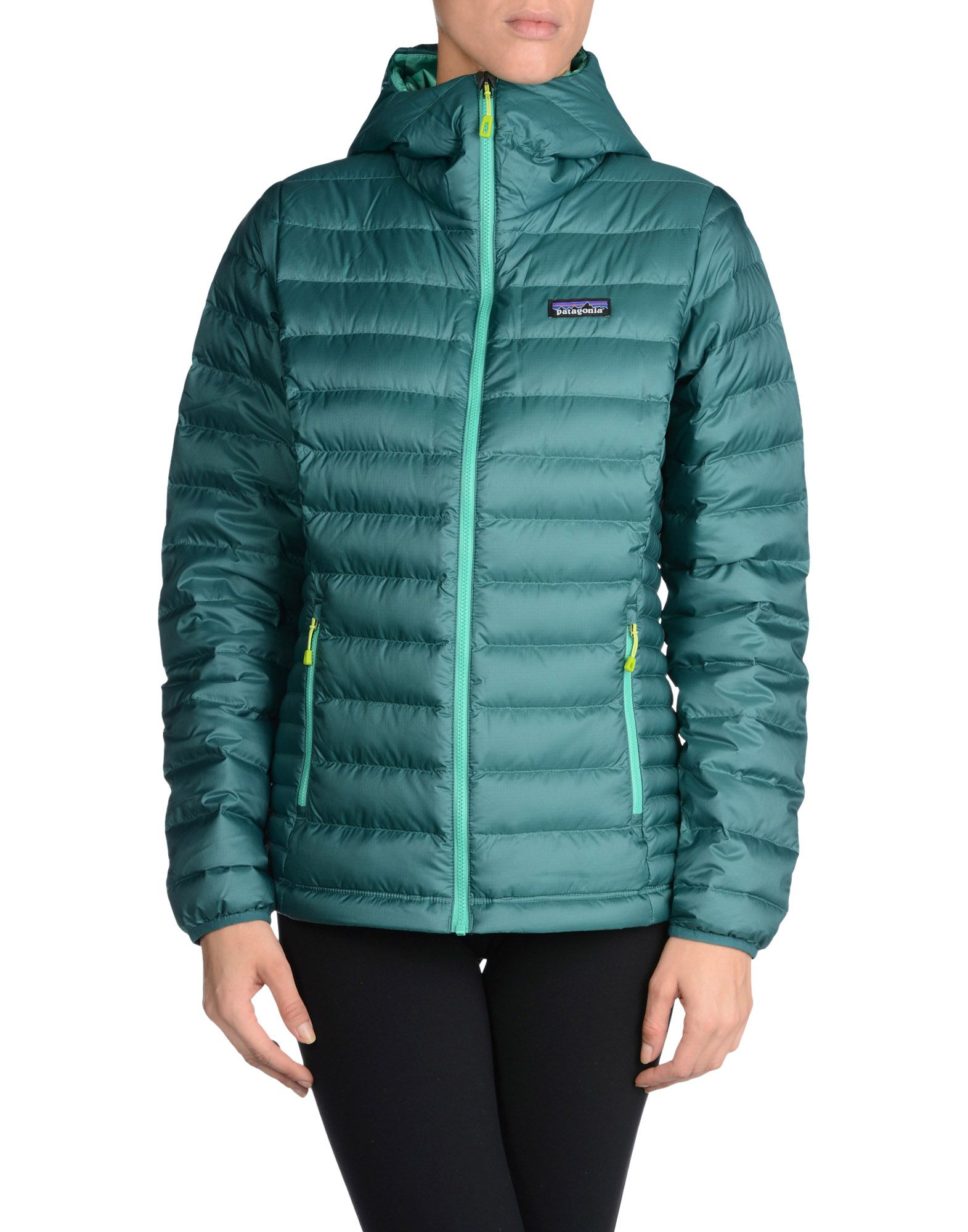 Lyst - Patagonia Down Jacket in Green