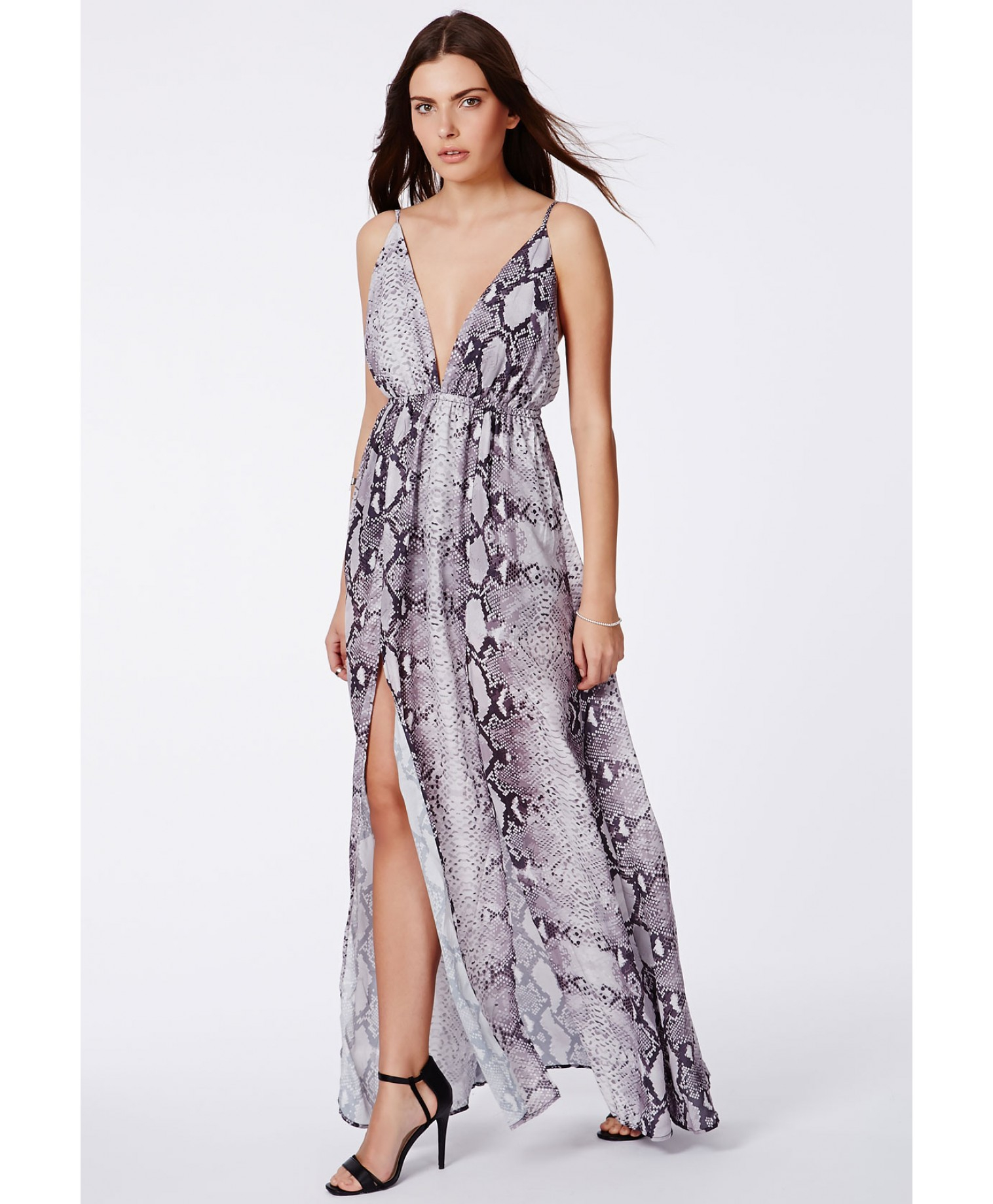 snake skin maxi