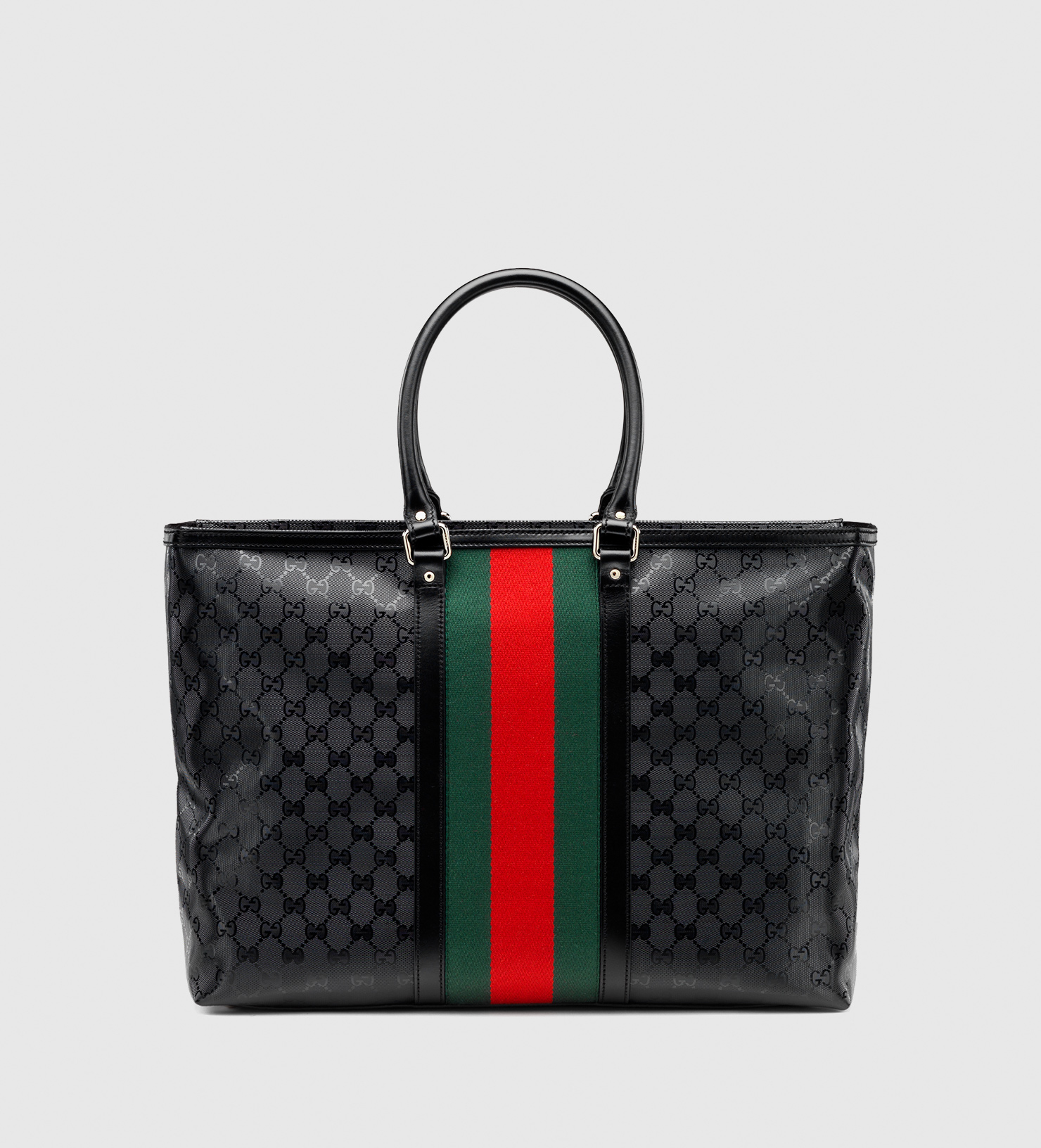 Gucci 500 By Gg Imprimé Tote in Black | Lyst