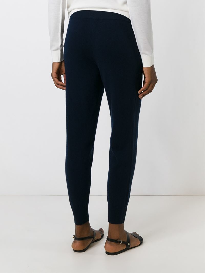 cashmere track pants
