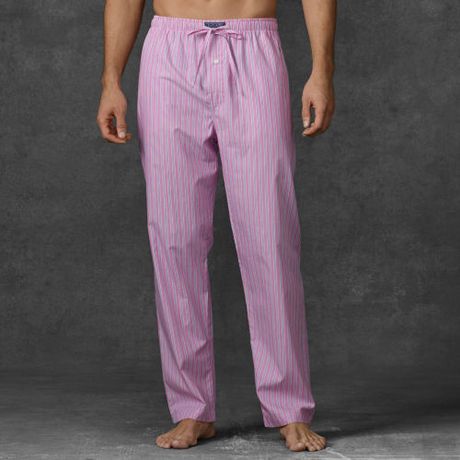 Polo Ralph Lauren St Martin Striped Pajama Pant in Pink for Men | Lyst