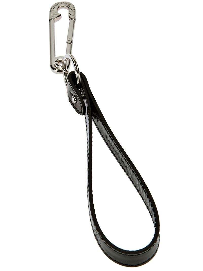Lyst Mcq Strap Keyring in Black