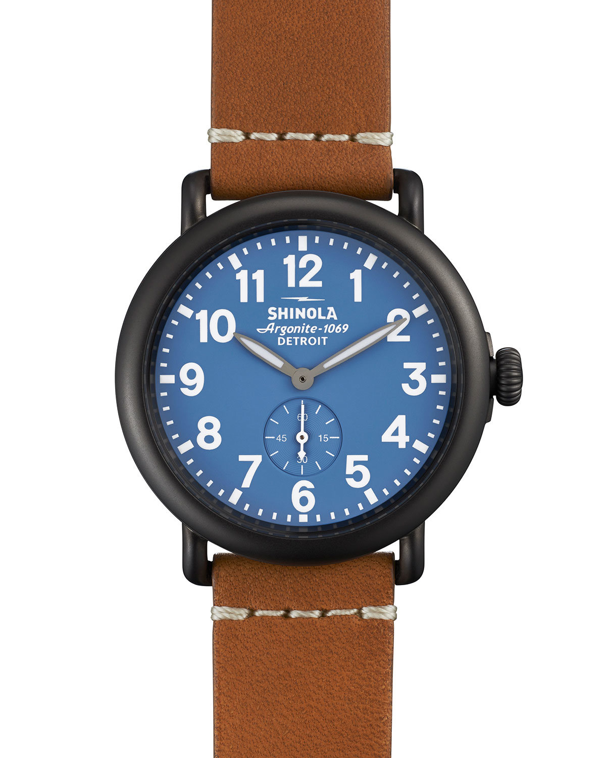 blue shinola watch