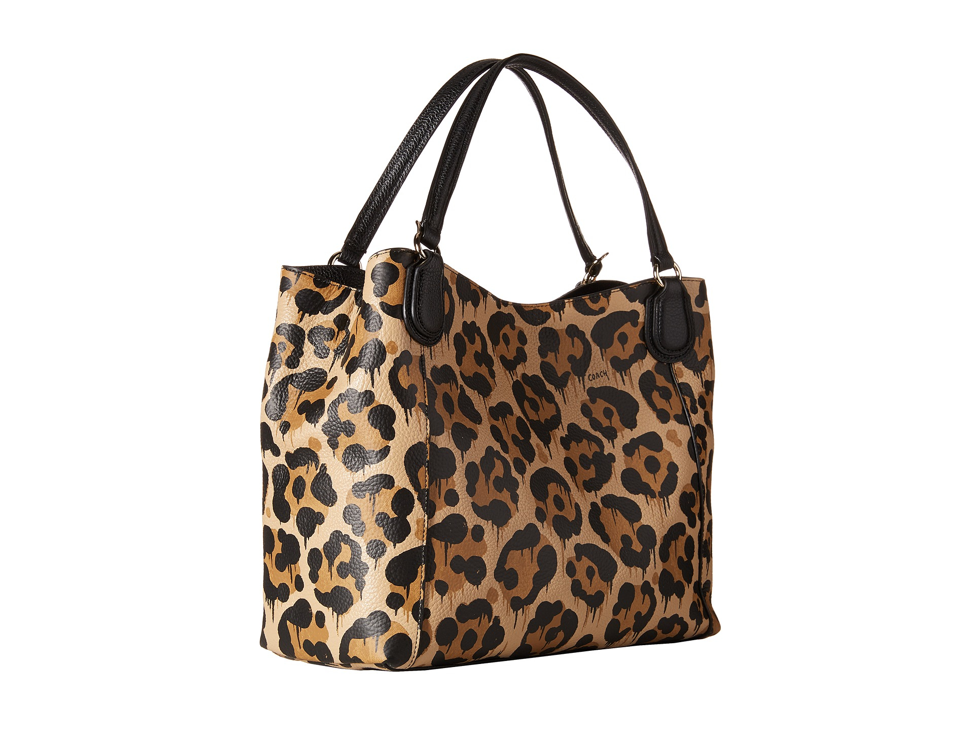 Lyst - Coach Leopard Ocelot Print Edie 28 in Brown