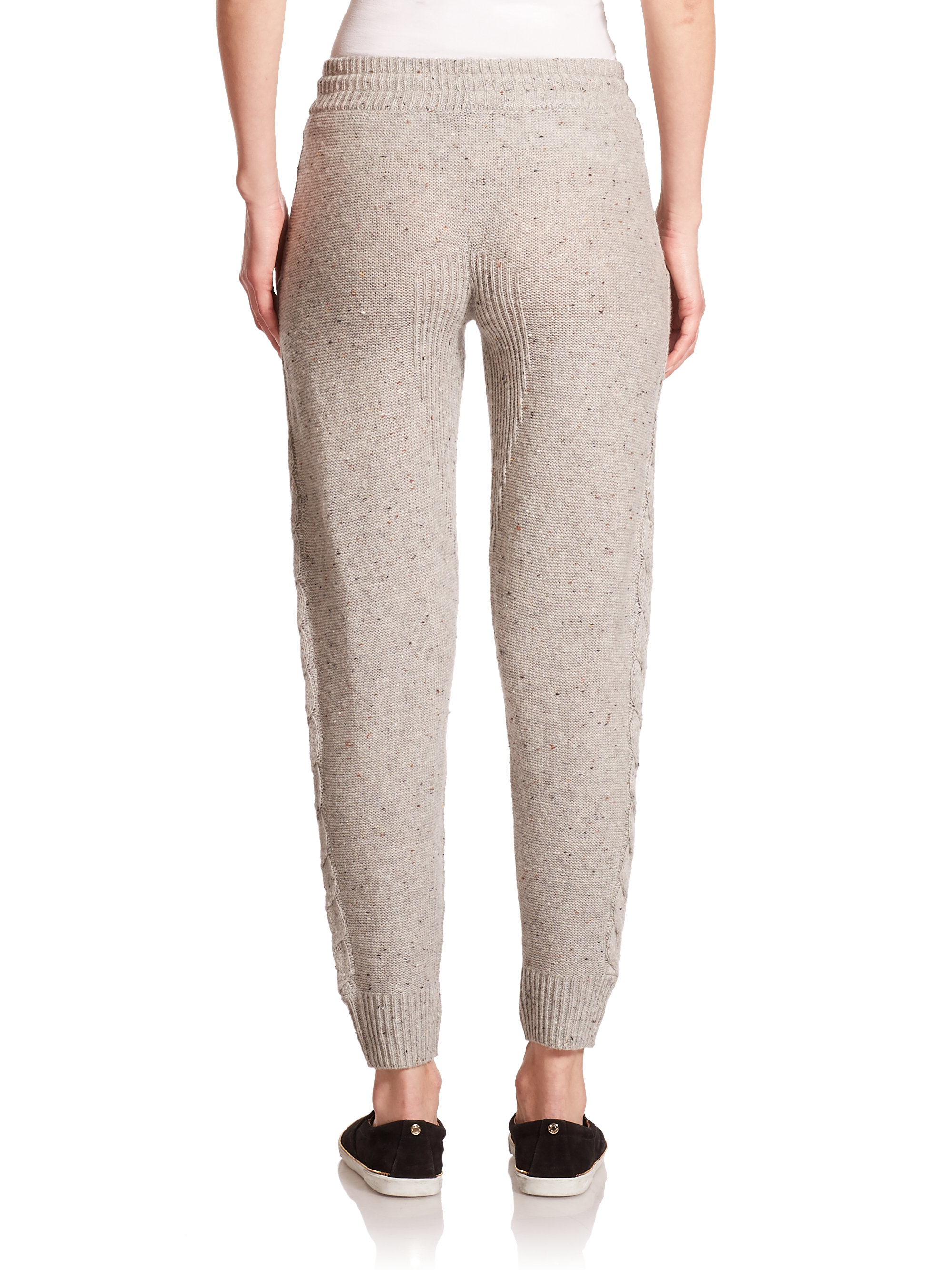 knit jogger pants