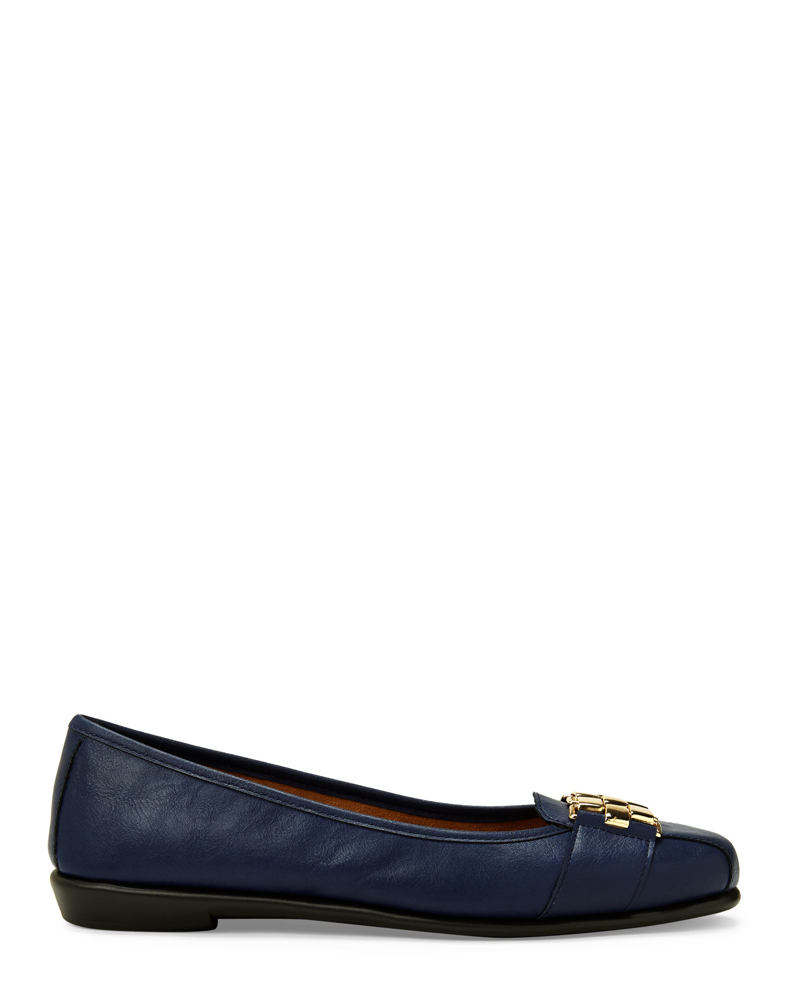 aerosoles navy blue flats