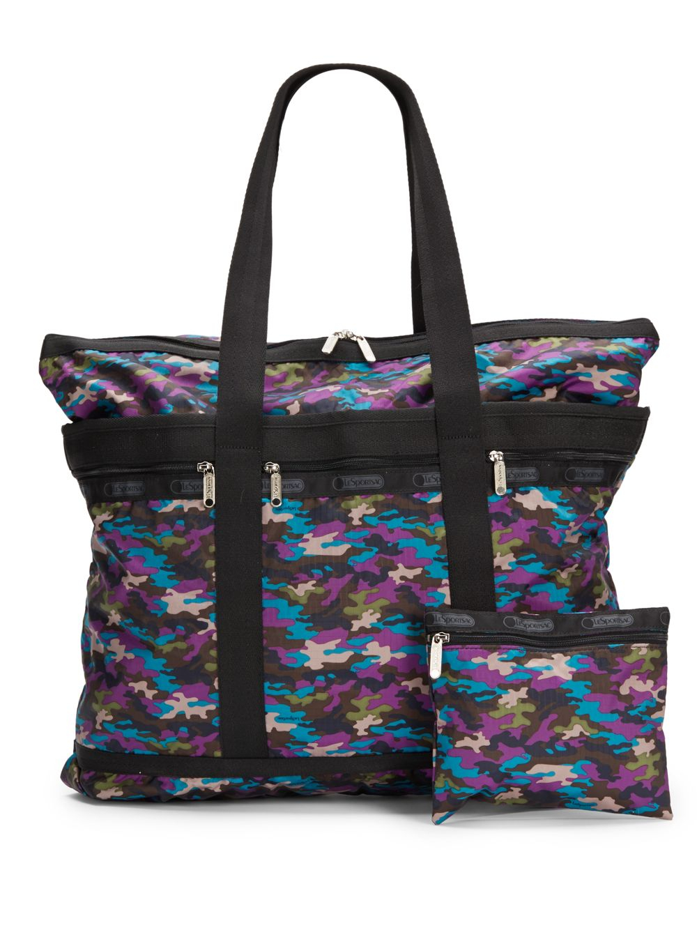 Lyst - Lesportsac Camo-Print Travel Tote in Green