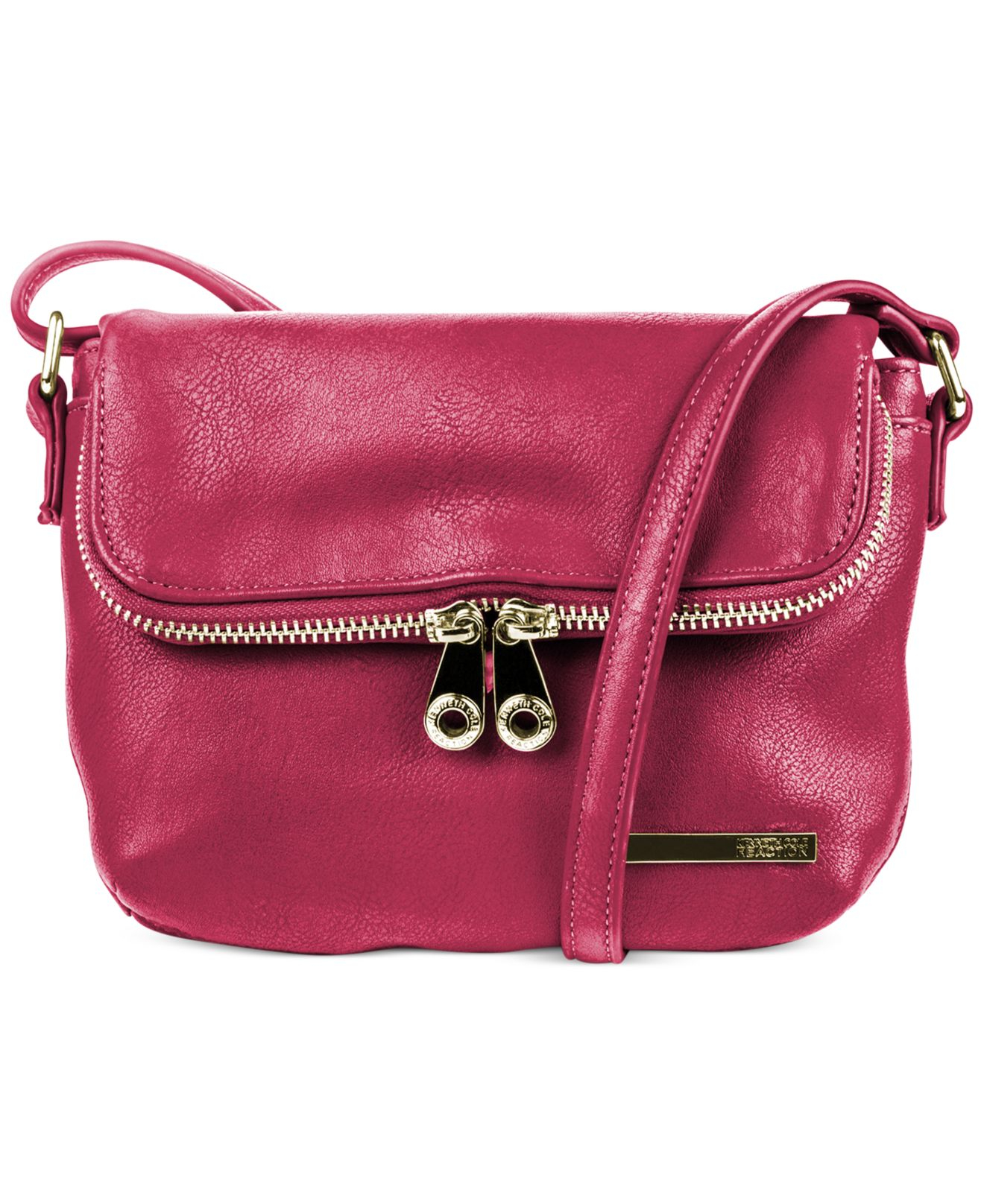 Kenneth cole reaction Wooster Street Foldover Flap Mini Bag in Purple ...