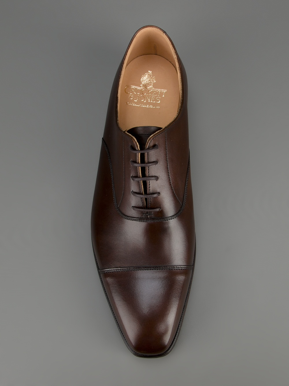 Lyst Crockett And Jones Hallam Oxford Shoe in Brown for Men