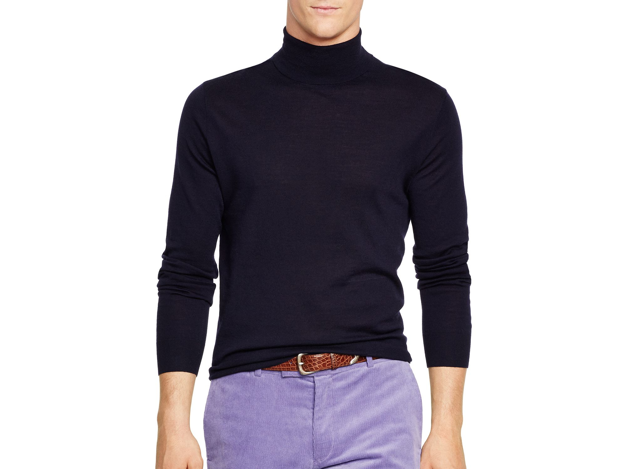 polo with turtleneck