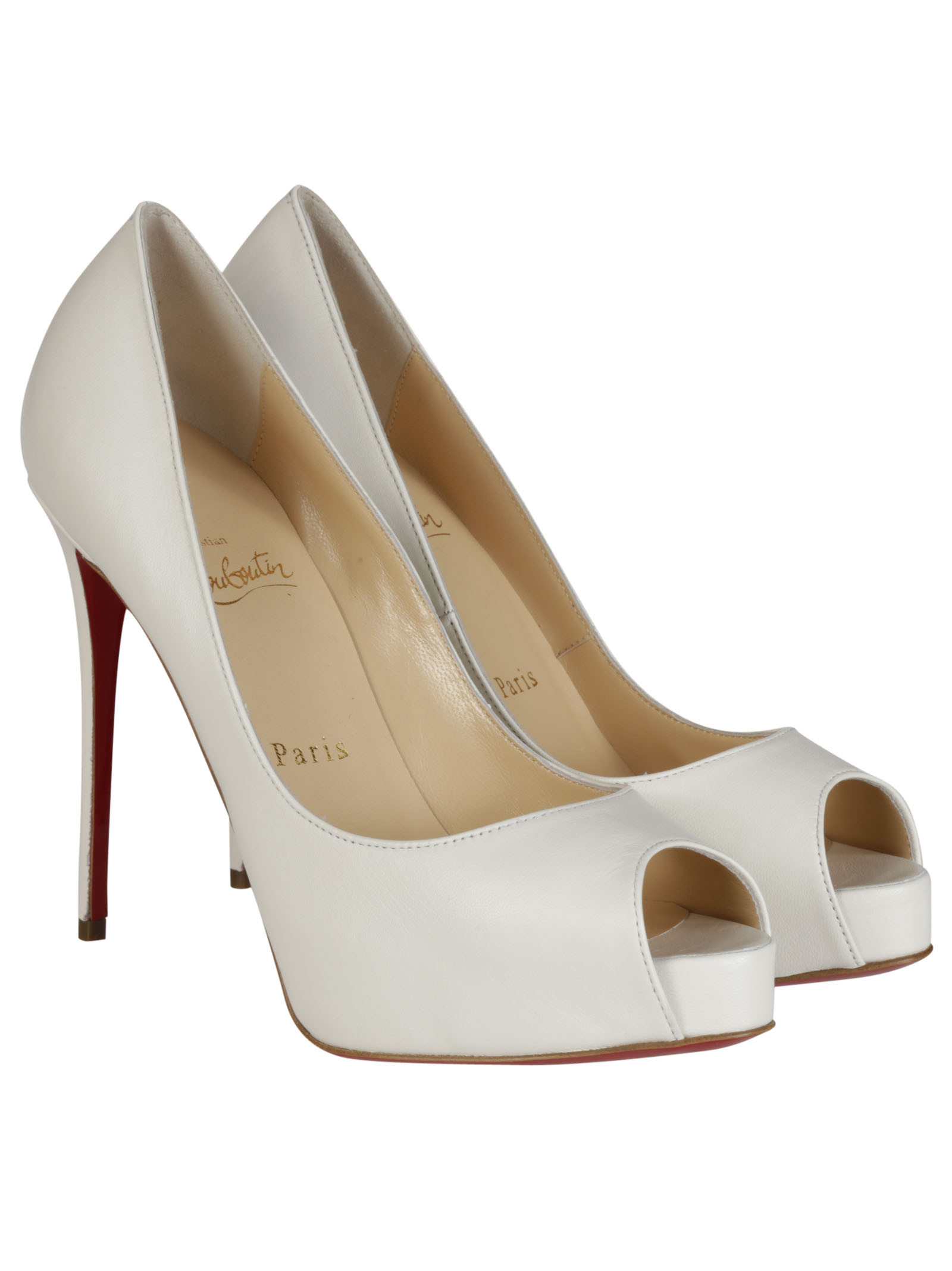 christian louboutin red heels very prive  