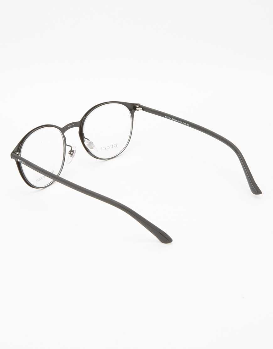 round gucci glasses men
