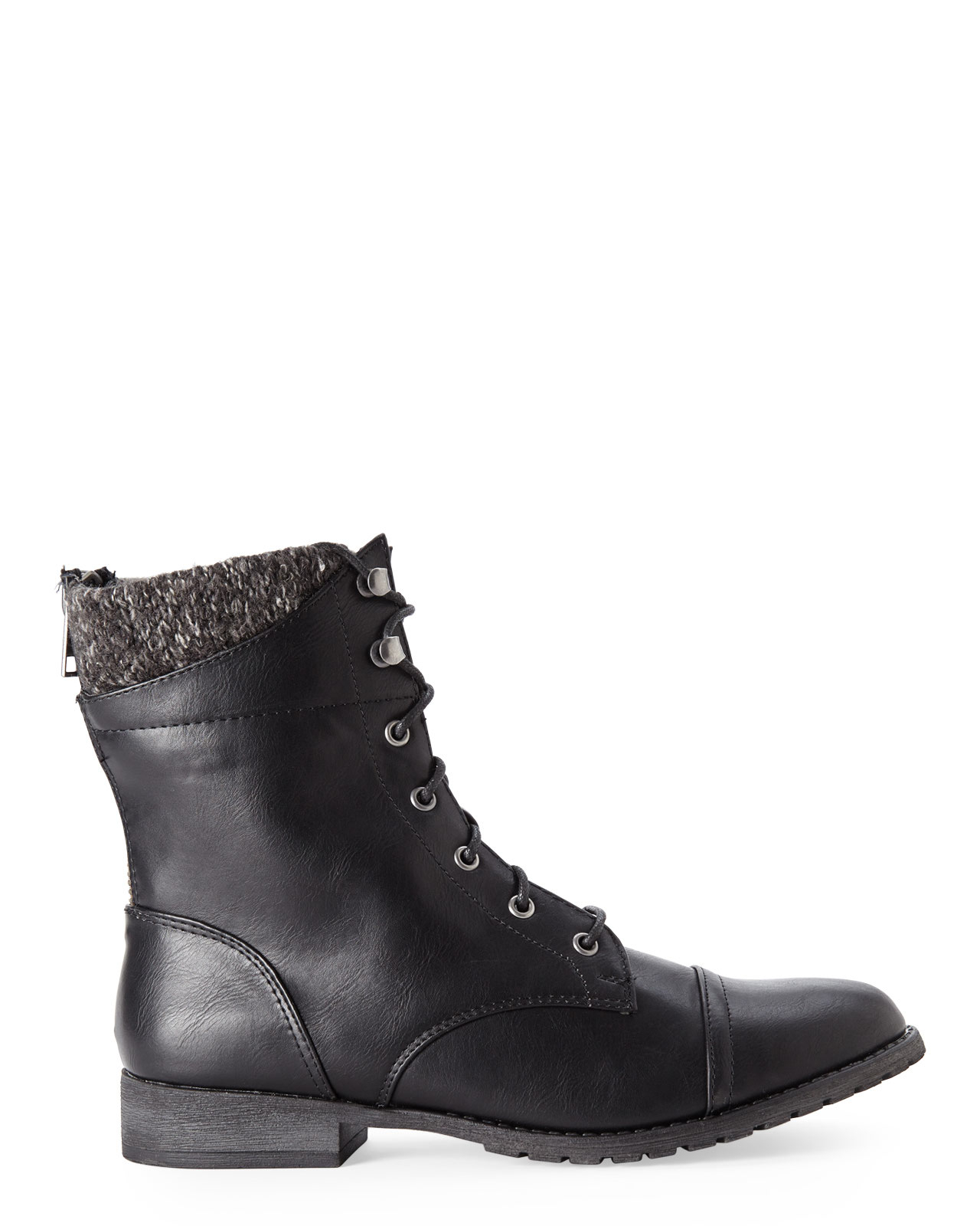 Lyst Madden Girl Black Rummer Boots in Black