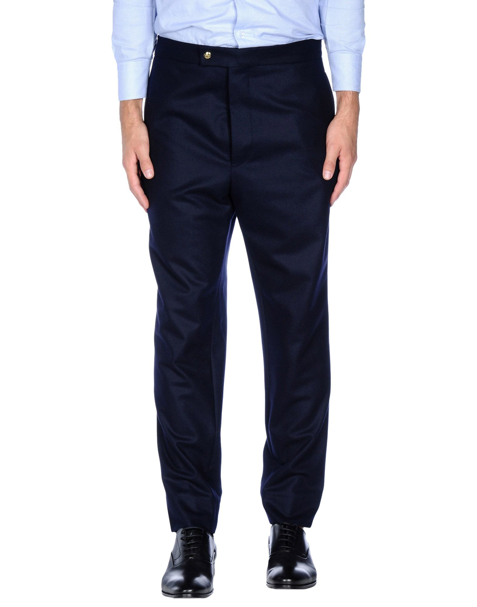 Lyst - Moncler Casual Trouser in Blue for Men
