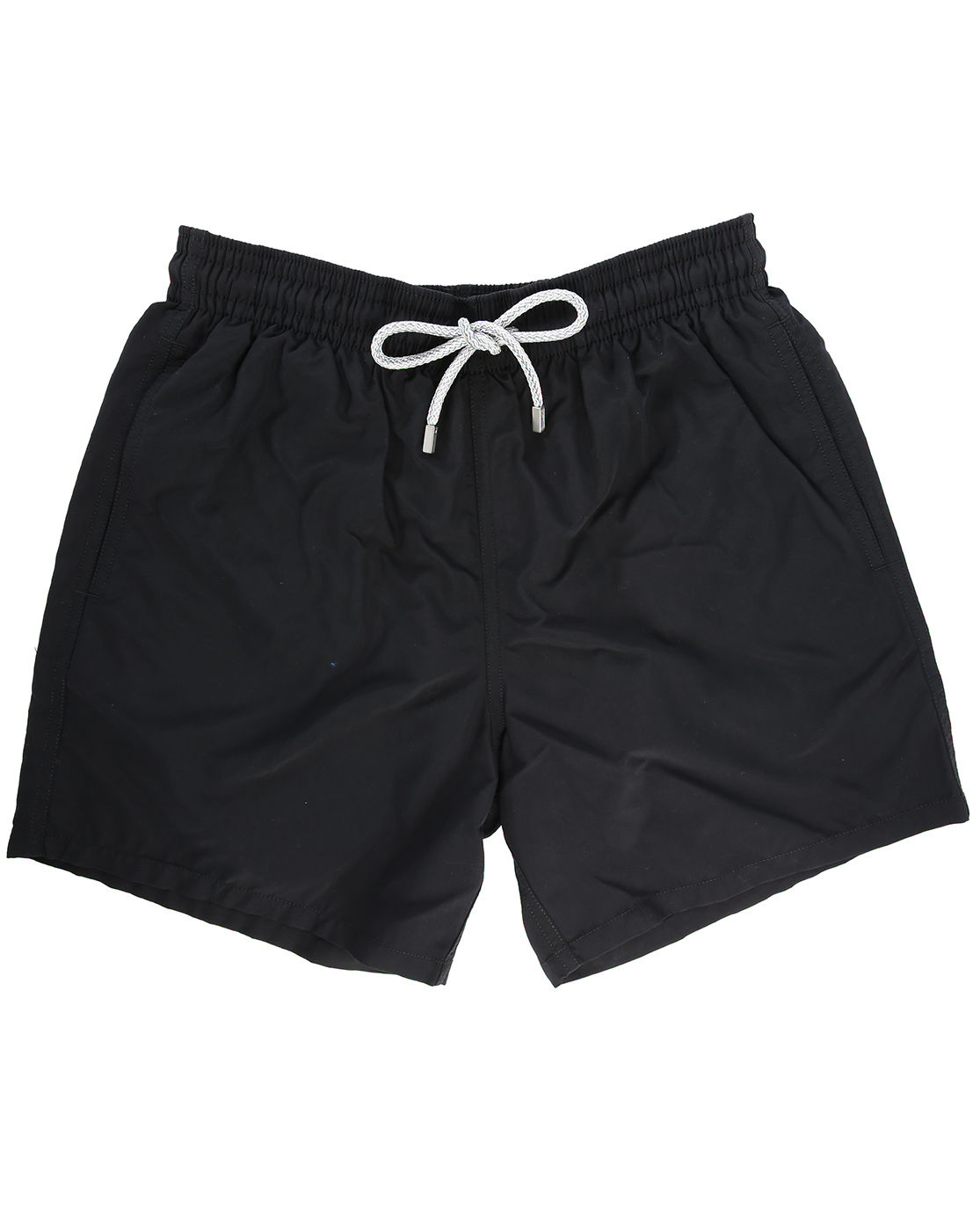 Vilebrequin Plain Black Moorea Swim Shorts in Black for Men | Lyst
