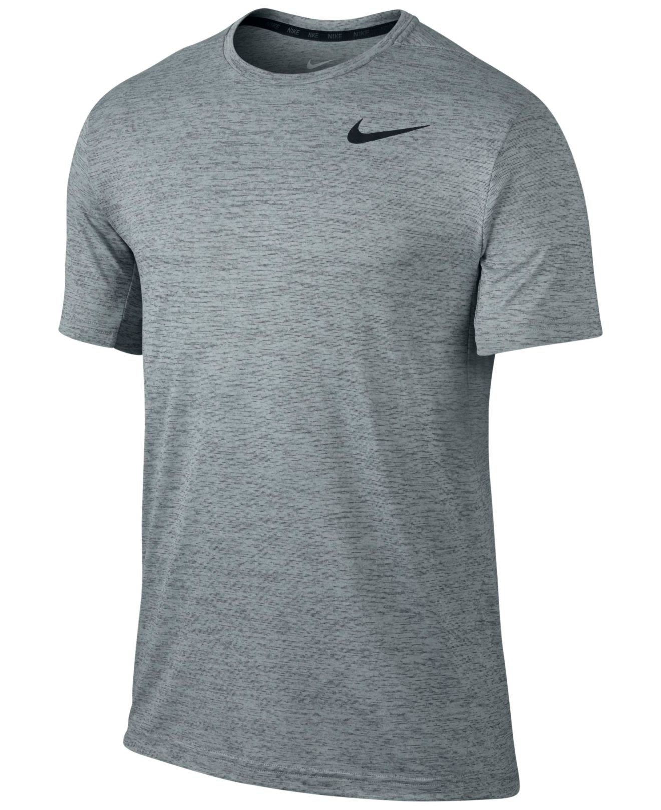Lyst - Nike Men's Dri-fit Touch Ultra-soft T-shirt in Gray for Men