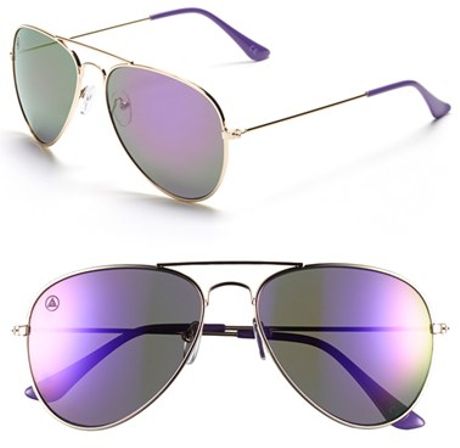 Blenders Eyewear 'Amethyst' 64Mm Aviator Sunglasses in Gray for Men ...