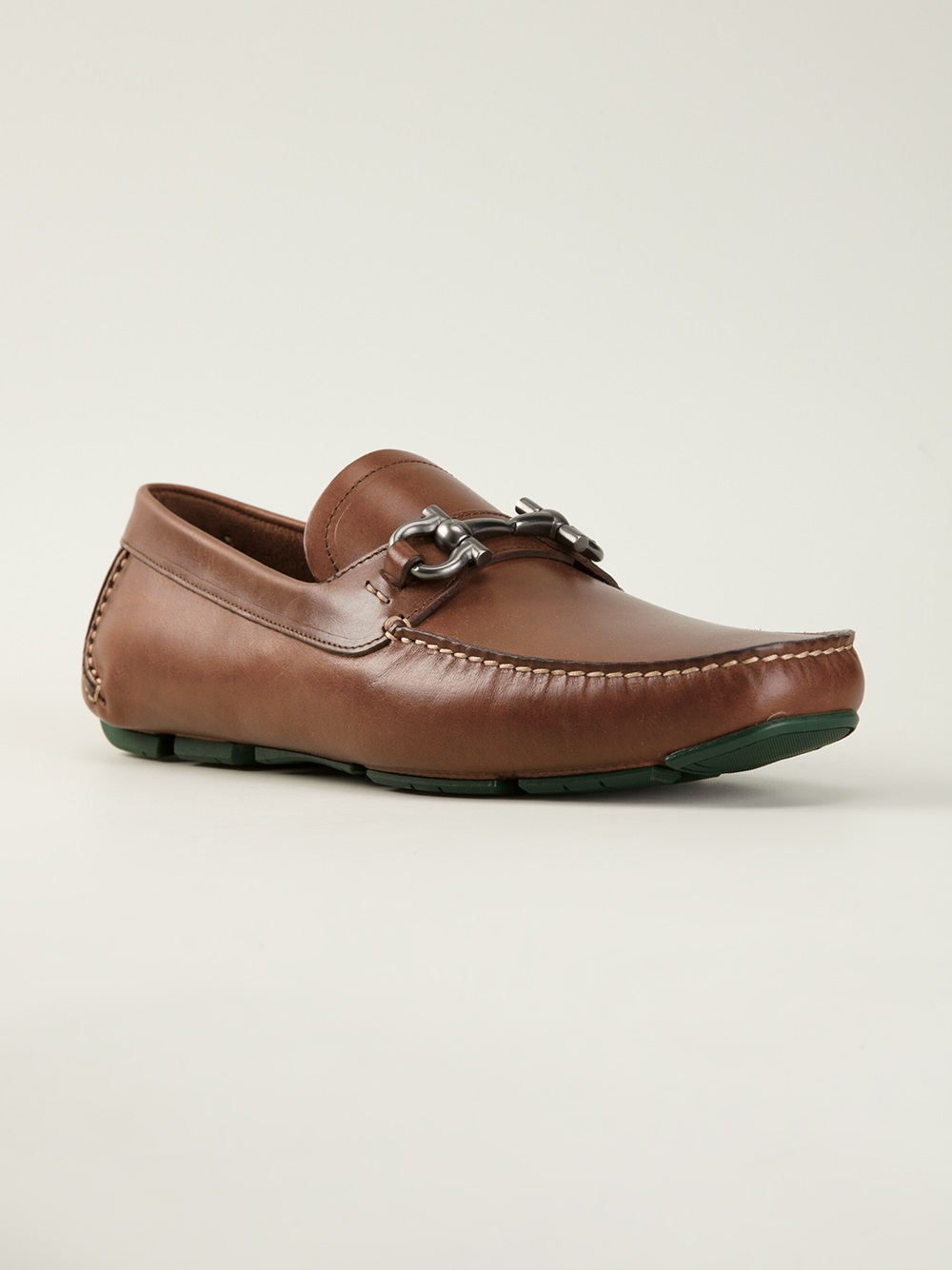 Lyst - Ferragamo Loafers in Brown for Men