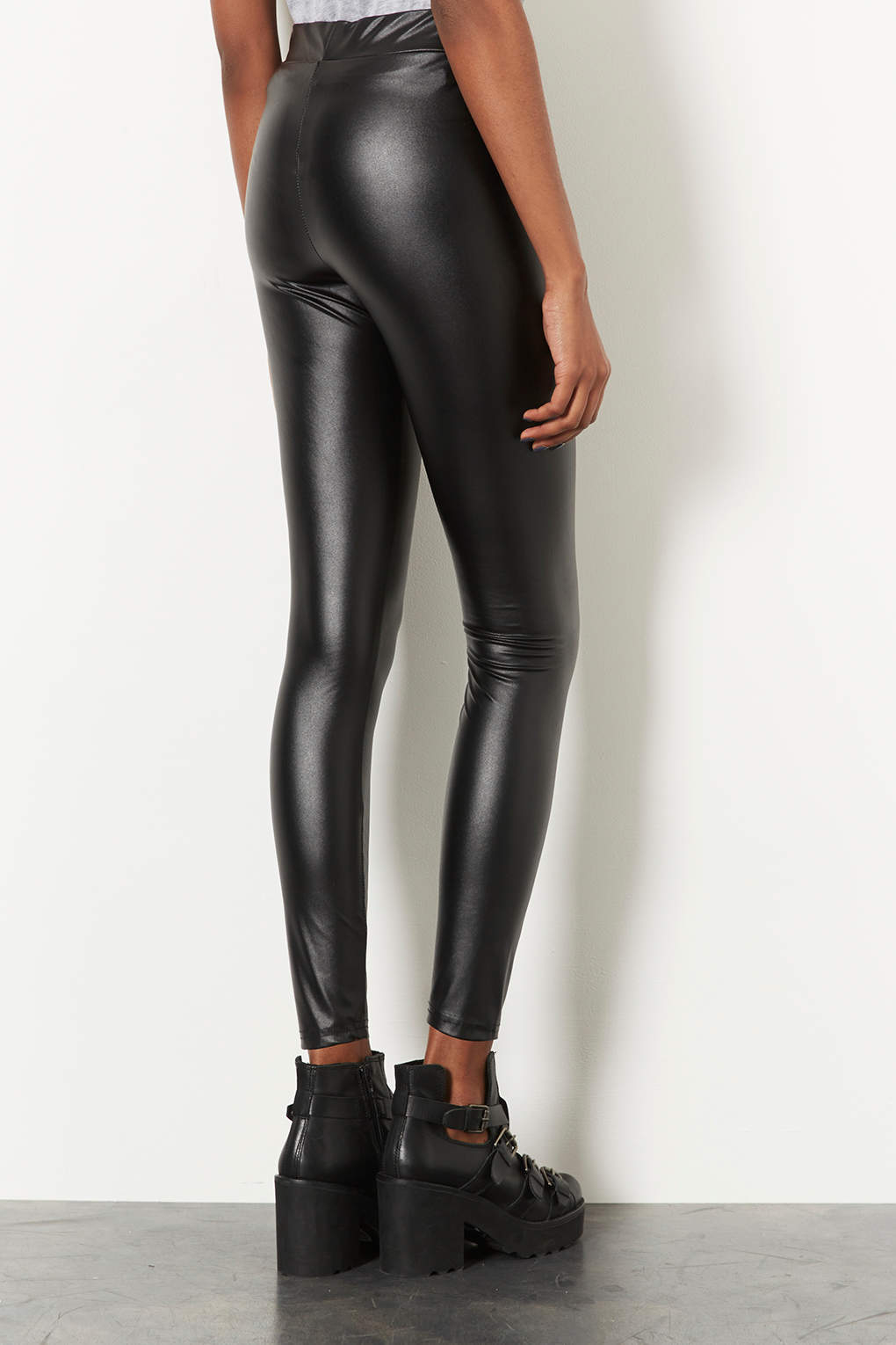 Leather-Like Pull-On Flare Pant for Women | SPANX