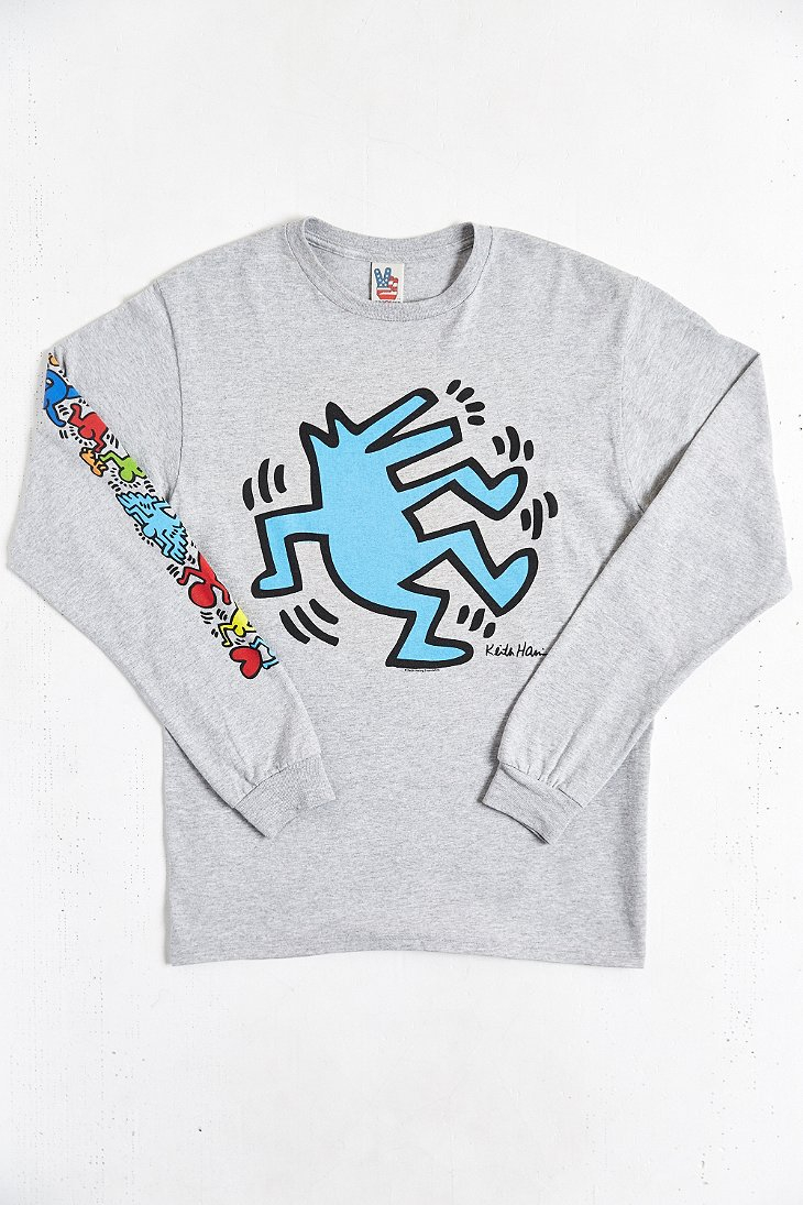 keith haring long sleeve t shirt