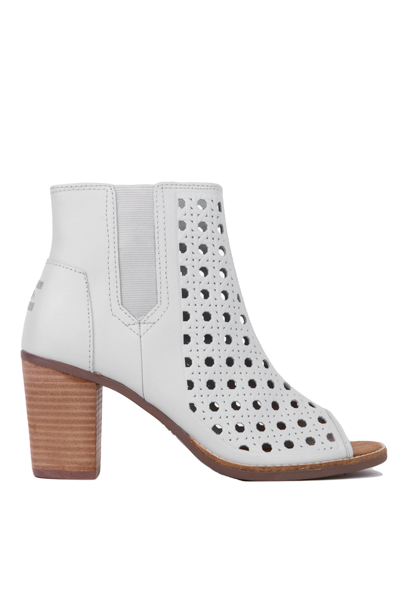 toms leather booties