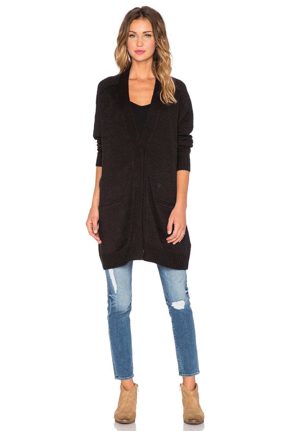 Lyst G  Star  Raw Calis Cardigan  in Black