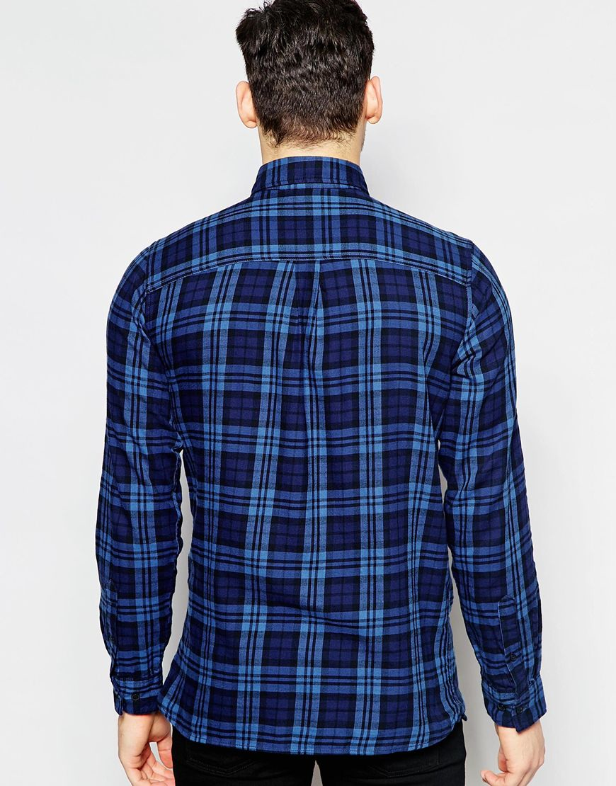 jack and jones checked shirt