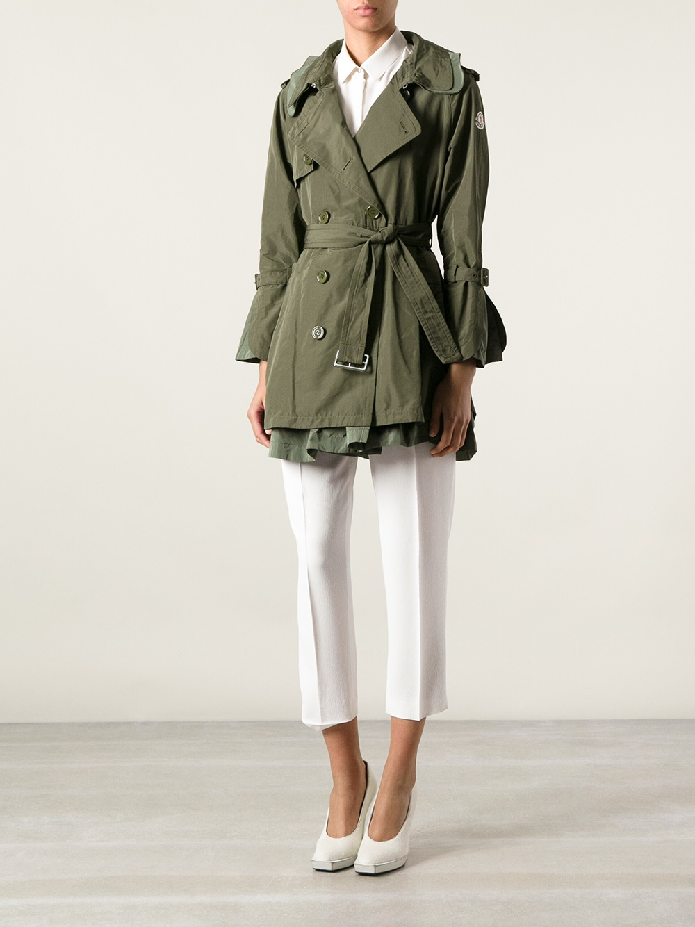 moncler raincoat green moncler raincoat green