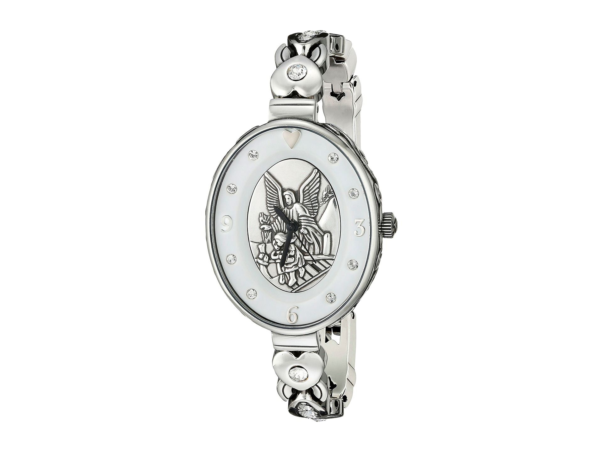 Brighton W41100 Devotion Angel Timepiece in Silver (Silver/Stone) | Lyst