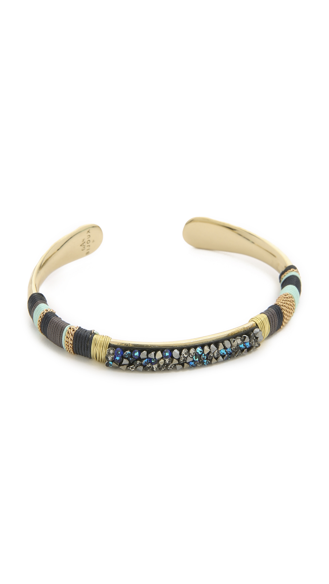 Gas bijoux Massai Swarovski Bracelet - Blue Multi in Blue | Lyst
