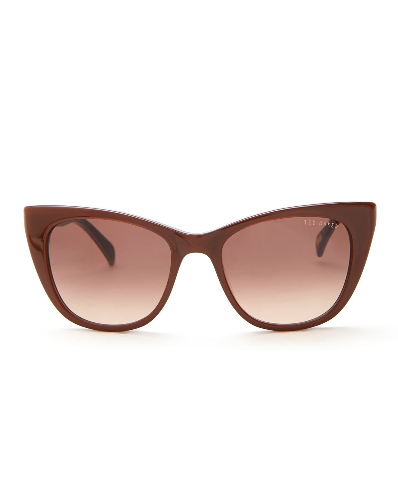 Ted baker B574 Brown & Floral Print Cat Eye Sunglasses in Brown for Men ...