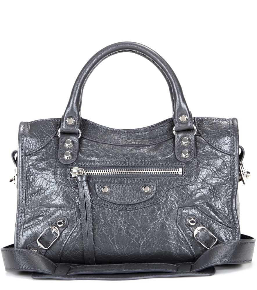 Lyst - Balenciaga Classic Mini City Leather Shoulder Bag in Metallic