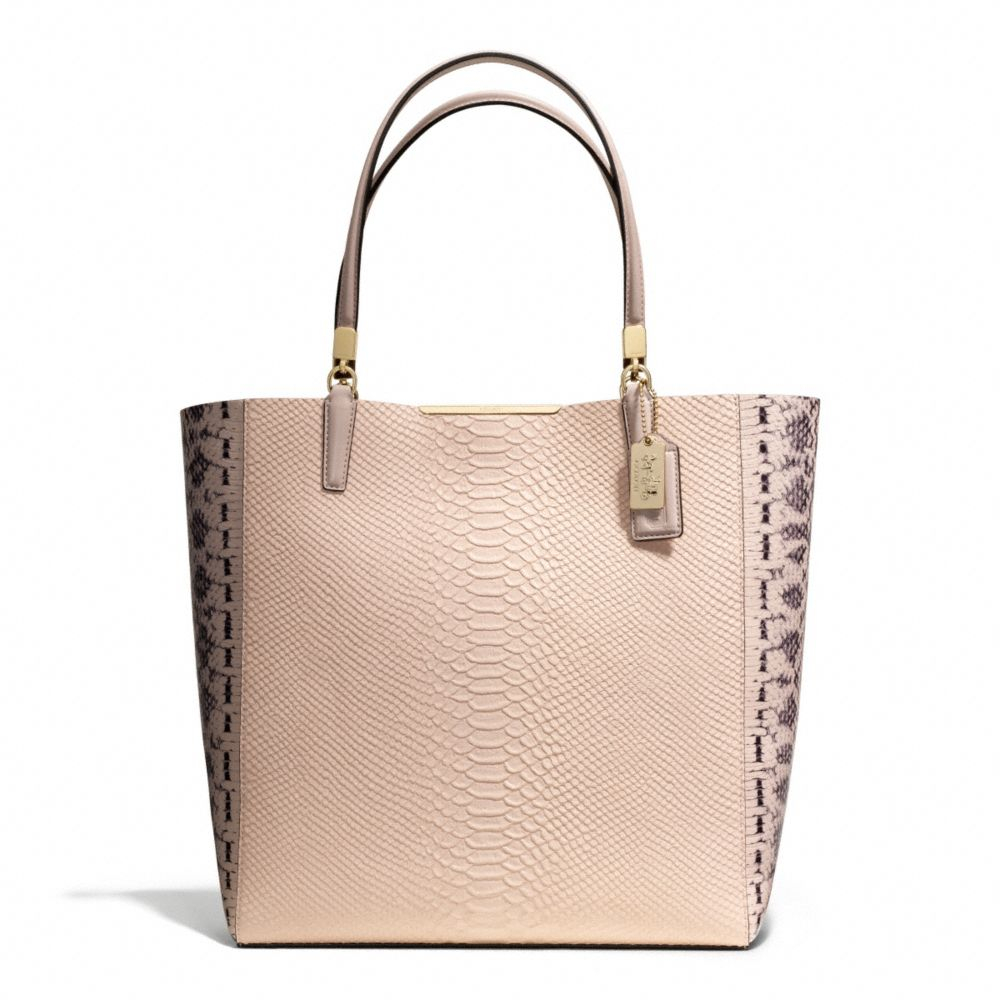 coach python tote