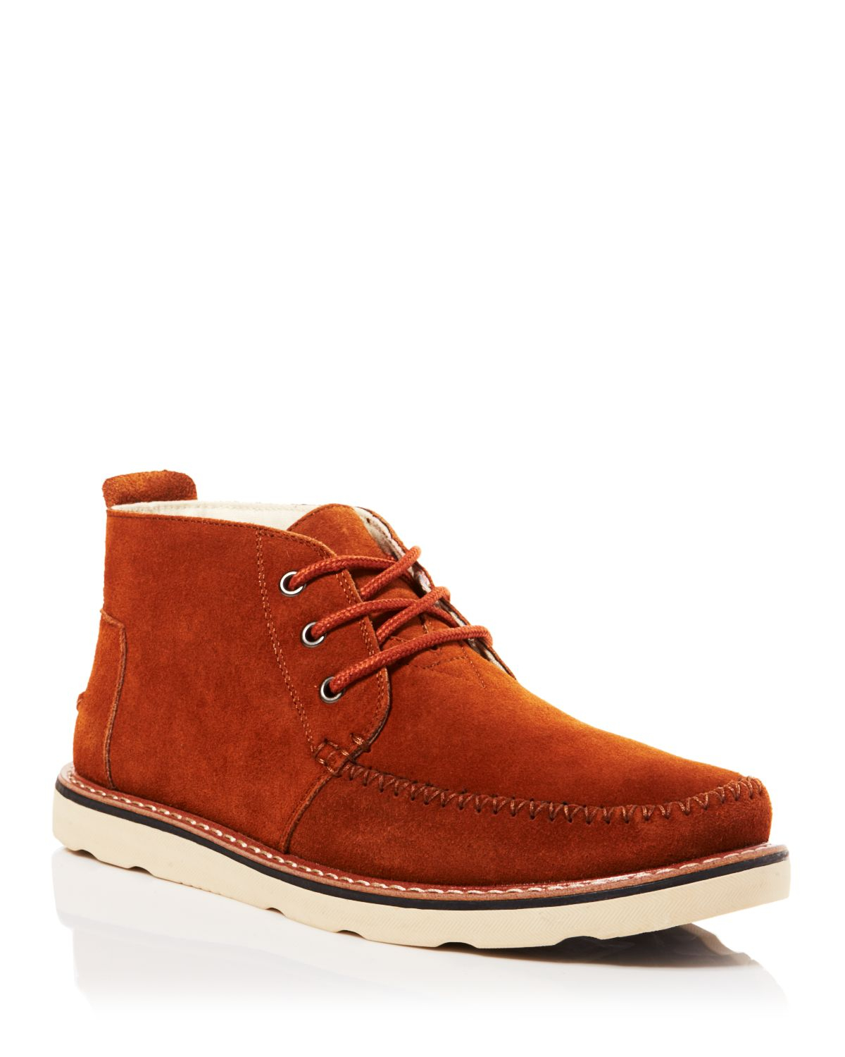 Lyst - Toms Suede Chukka Boots In Brown For Men