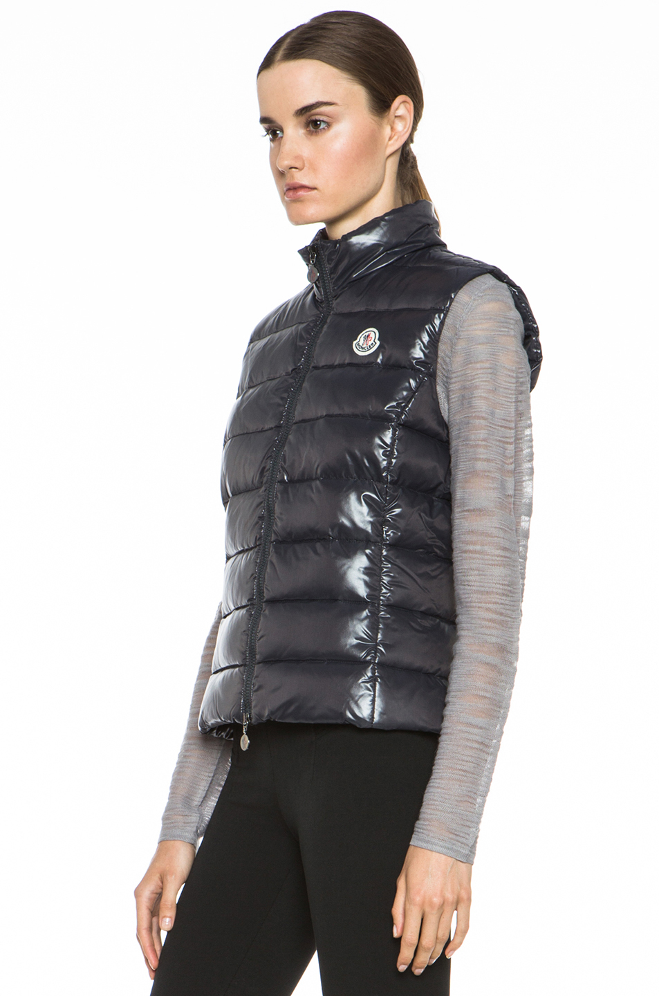 moncler ghany vest grey moncler ghany vest grey