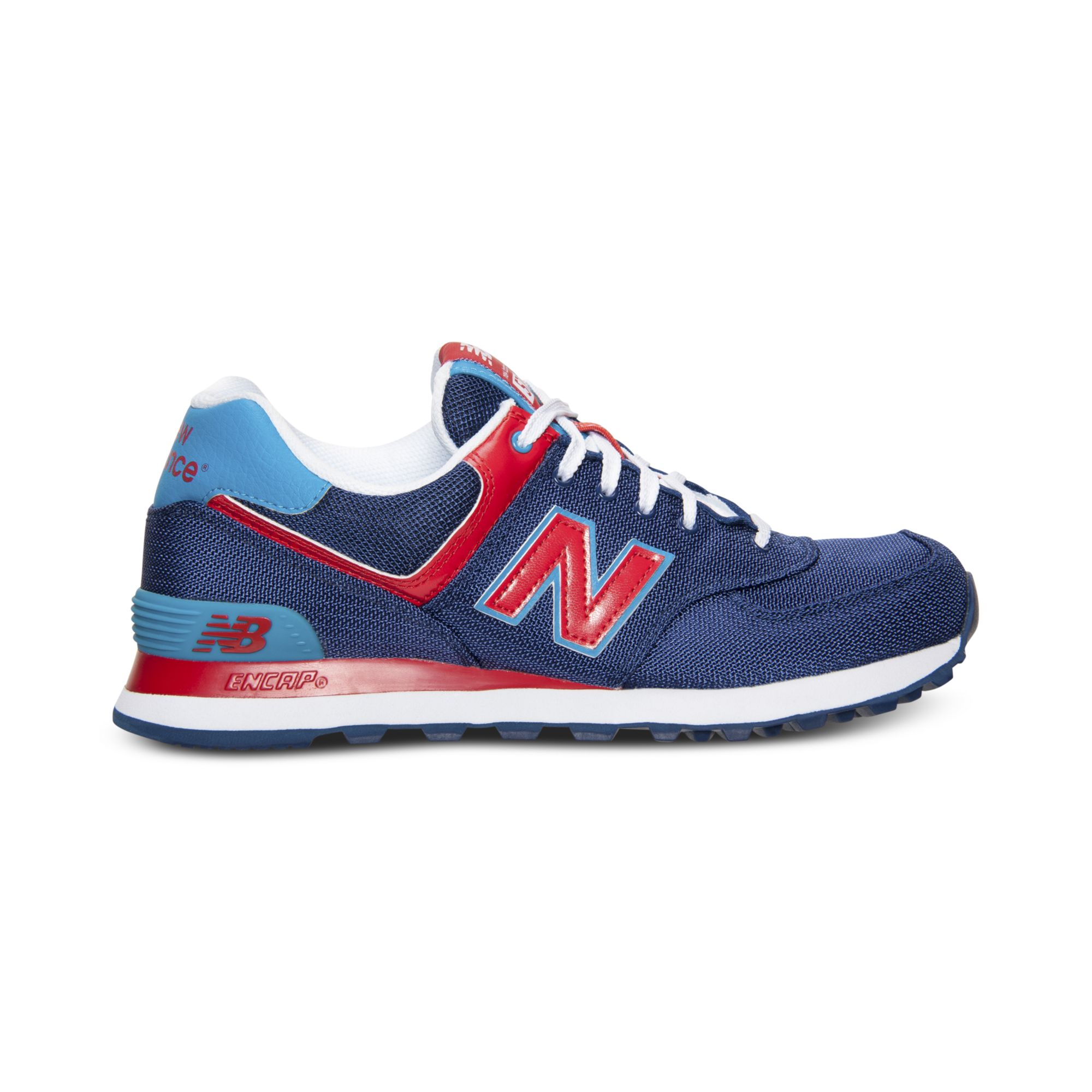 New Balance Mens 574 Passport Casual Sneakers From Finish Line in Blue ...