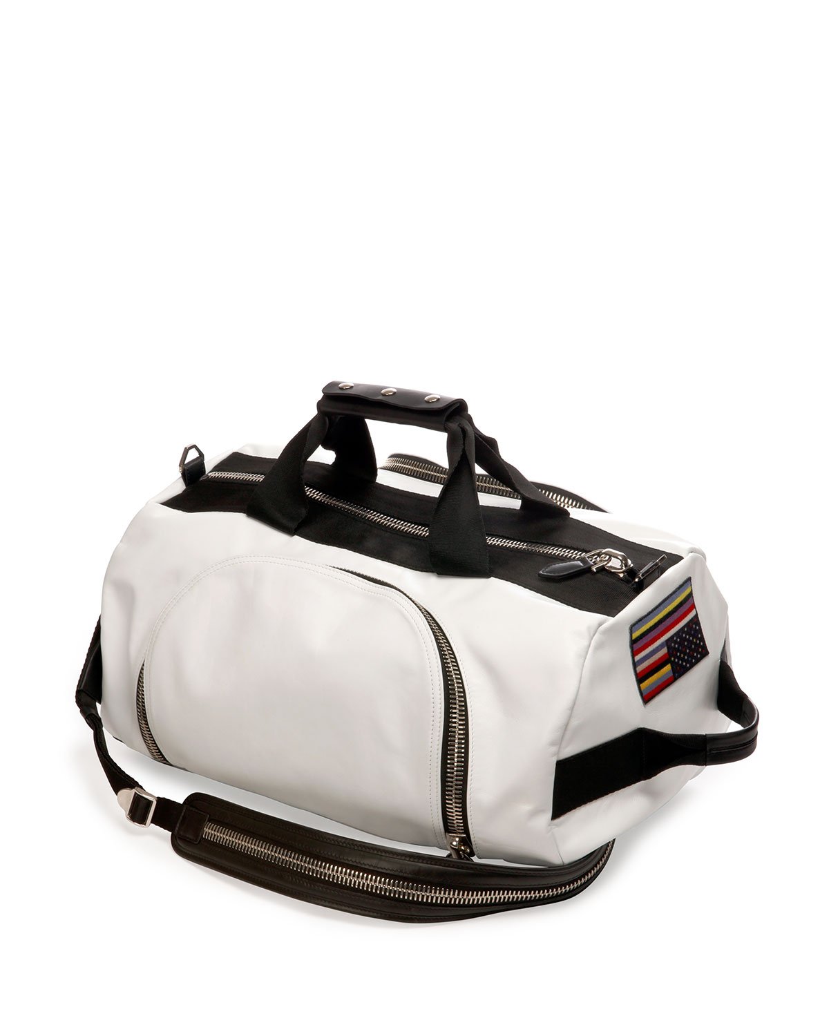 Lyst Givenchy Leather Backpack/duffel Bag in White for Men