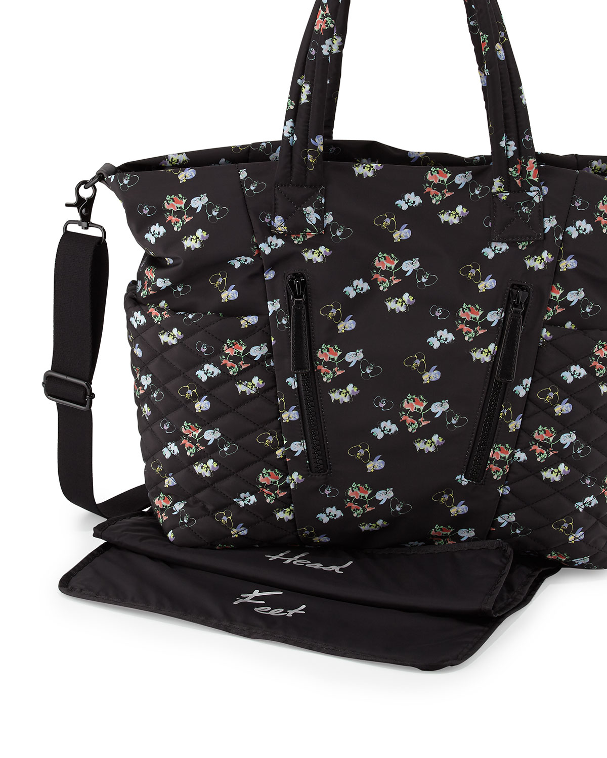Lyst Rebecca Minkoff Yoko Orchid Print Faux Leather Baby Bag Gallery