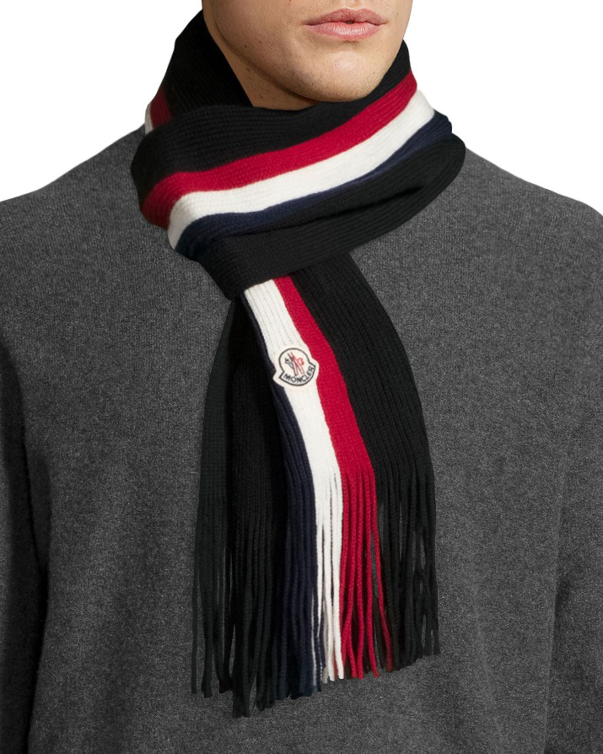 moncler black scarf moncler black scarf