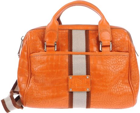 Nannini Handbag in Orange | Lyst