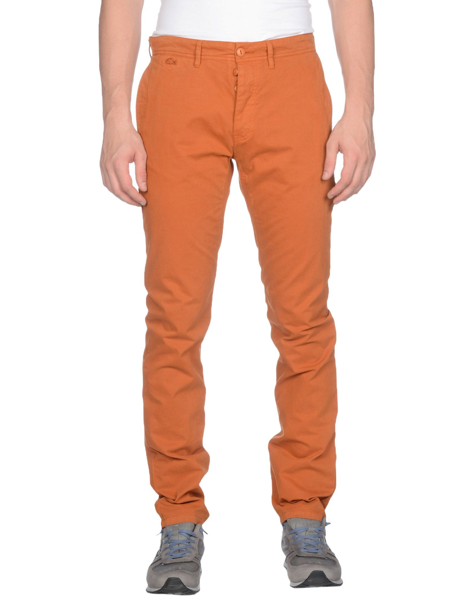 Lacoste Casual Trouser in Brown for Men (Rust) | Lyst