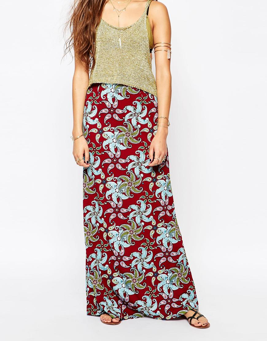 lily rose maxi skirt