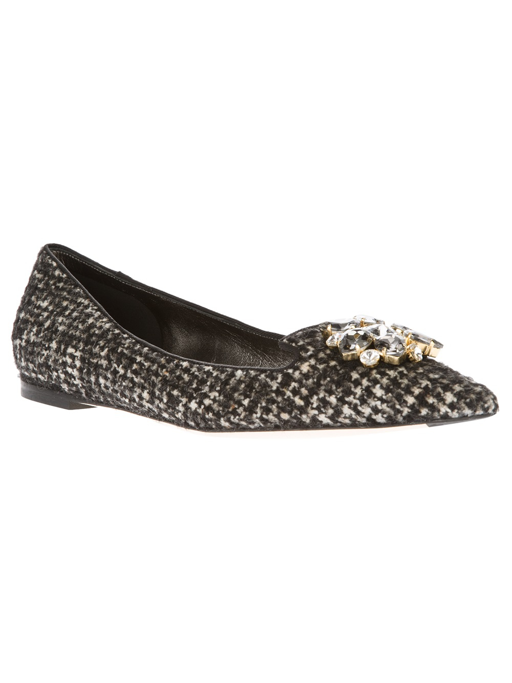 Dolce & gabbana Embellished Pump in Black Lyst