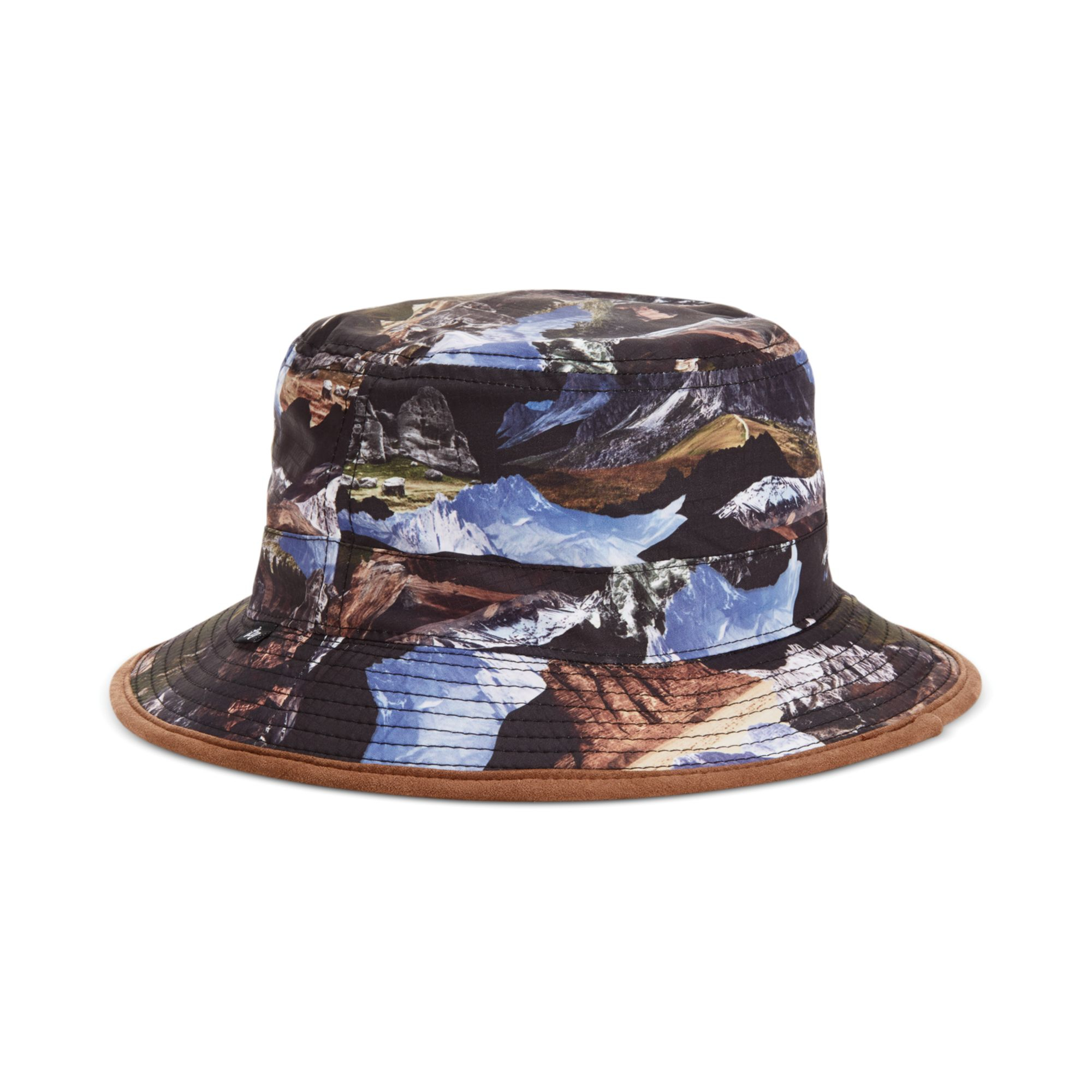 Lrg Motherland Camouflage Bucket Hat in Black for Men | Lyst