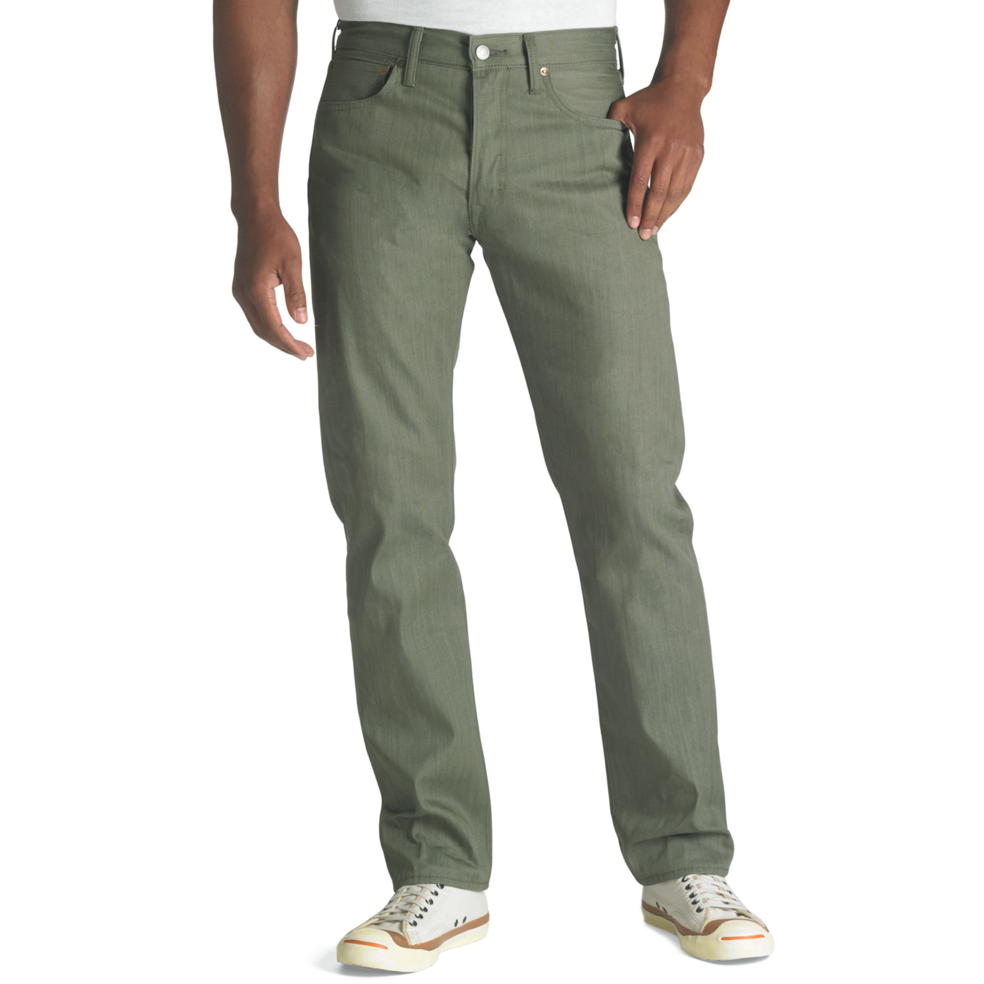 Levi's Jeans 501 Original Fit Jeans Ivy Green in Green for Men (ivy ...