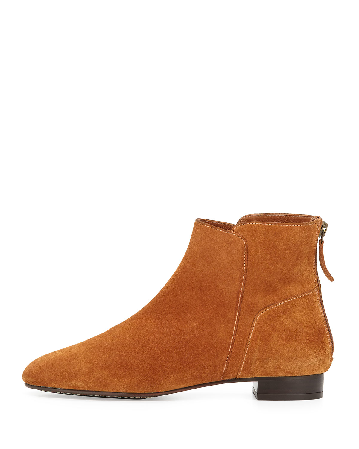 Lyst - Delman Myth Suede Ankle Boots in Brown