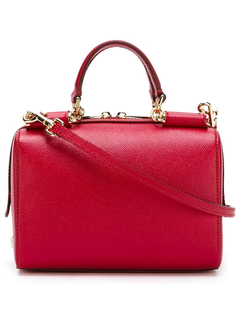 dolce gabbana sicily bag red