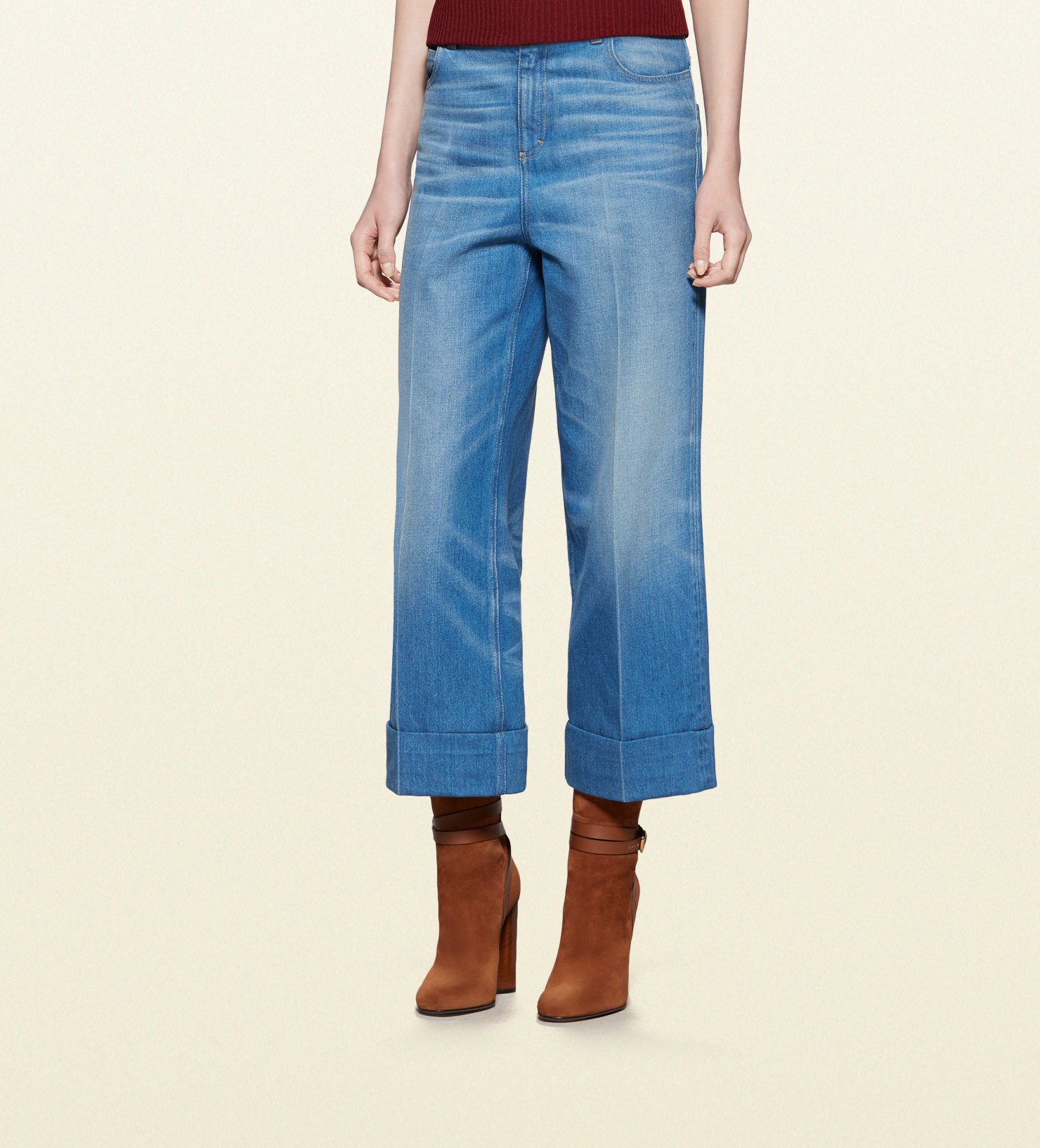 gaucho jeans capris